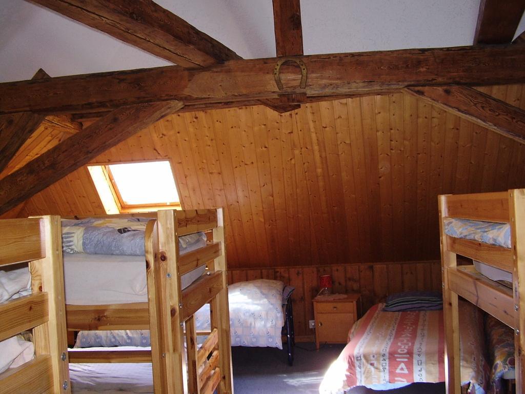 Les Alpes Hotel Finhaut Værelse billede